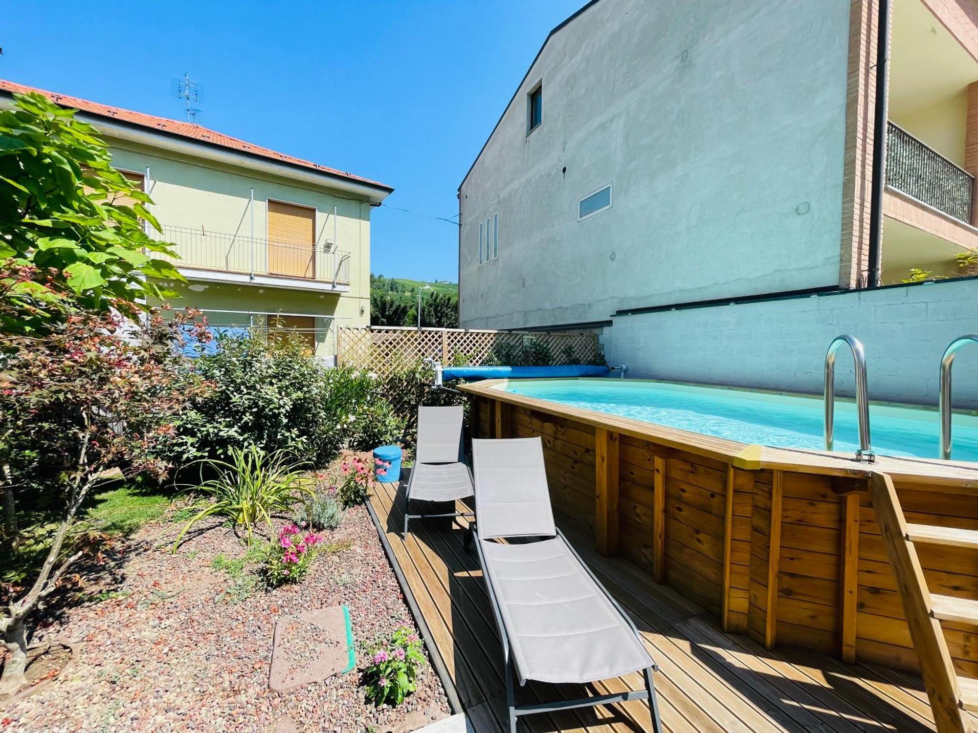Casa Piero, Relax E Piscina Privata Tra Le Colline Delle Langhe Villa Alba  Buitenkant foto